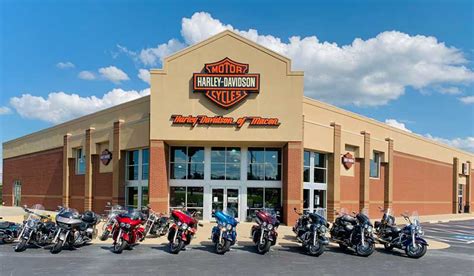 Harley davidson of macon - Harley-Davidson of Macon. 5000 Mercer University Dr, Macon, GA. The Sassaman family have owned and actively operated Harley-Davidson dealerships since 1947. Serving Macon and surrounding areas, the H-D of Macon team is committed to delivering a premium customer experience while sharing their passion for motorcycles.